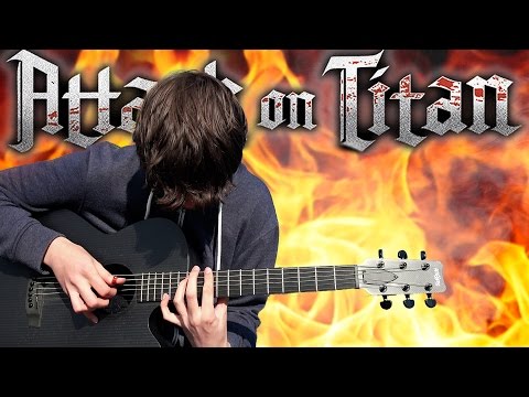 Attack on Titan S2 Opening - Shinzou wo Sasageyo! - Fingerstyle Guitar Cover - 進撃の巨人 OP3