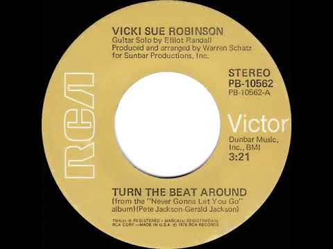 1976 HITS ARCHIVE: Turn The Beat Around - Vicki Sue Robinson (stereo 45 single version)