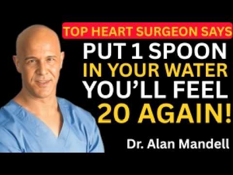 Don't Drink Plain Water Again After 60 — THIS 1 Trick Boosts Blood Flow Instantly | Dr. Alan Mandell