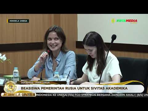 JENDELA UNESA : Kunjungan Russian House Indonesia ke UNESA