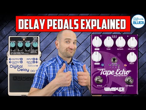 How to use Digital & Analog Delay Pedals!