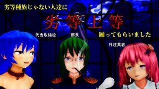 【東方MMD】劣等種族じゃない人達に劣等上等を踊ってもらいました