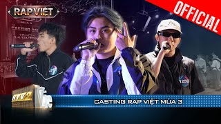 COOLKID lấn sân sang rap cực chiến, Willistic chuẩn bị cực kĩ đến casting | Casting Rap Việt Mùa 3