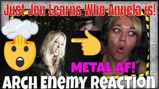 Arch Enemy - Under Black Flags We March REACTION | Just Jen 1st Time seeing Angela Gossow-Arch Enemy
