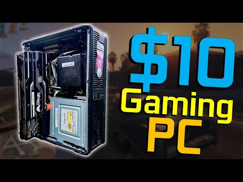I Built a $10 GAMING PC!