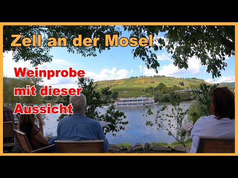 Zell an der Mosel with a motorhome