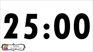 25 Minute B&W Background Change Timer