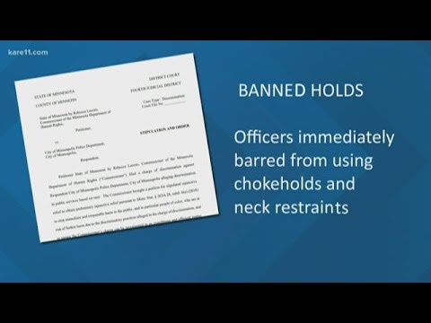 MPD officers banned from using chokeholds