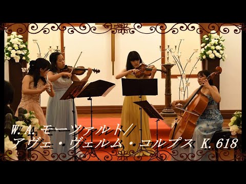 音楽学科 W.A.Mozart  Ave Verum Corpus K.618 / モーツァルト  アヴェ・ヴェルム・コルプス K.618