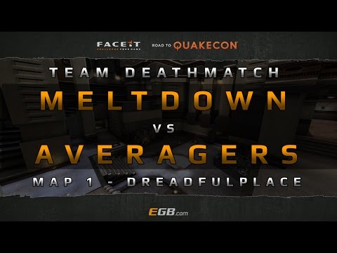 Meltdown vs Averagers - TDM - Map 1 (Road to Quakecon 2015)