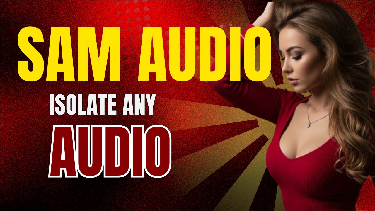 SAM-Audio: Segment Anything Model for Audio: Isolate Any Sound with AI