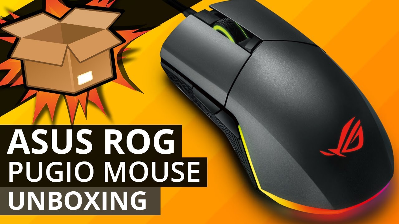 Мышь Asus ROG Pugio черный оптическая (7200dpi) USB2.0 игровая (3but)