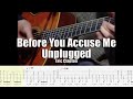 Before You Accuse Me Unplugged Eric Clapton Guitar Tab Playalong