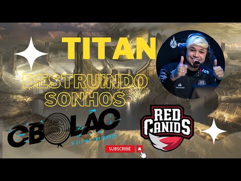 TITAN ACABANDO COM SONHOS, ESPASMOS EM LIVE APÓS CBOLÃO, VAZAMENTO DA RED - Clips engraçado de lol