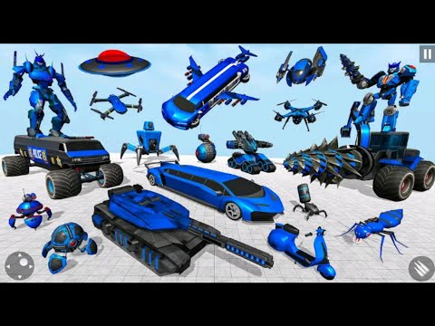 MULTI ROBOT LION CAR ANDROID GAME PLAY | NEW GAME 2023...