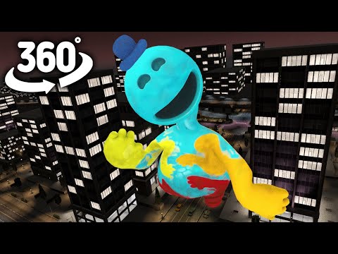 Poppy Playtime Chapter 4: Doey in Your Night City! | 360° VR