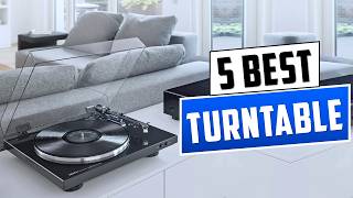 Best Turntables 2026 | Top 5 Best Record Players You Should Buy!