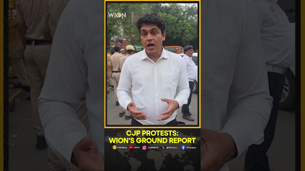 Delhi Police detain protesters at Connaught Place over Chief Election Commissioner resignation demands