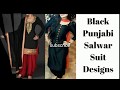Punjabi Black Beauty Suit Salwar Kamiz Desi Kapry For Girls
