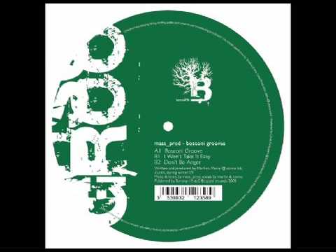 Mass Prod - Bosconi Grooves [Bosconi 008]