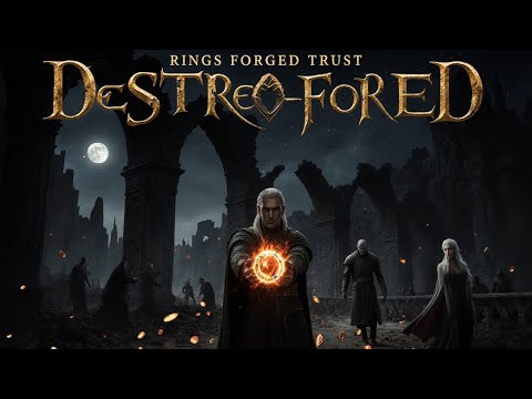 The Fall of Eregion: FORGING the Rings & The BIRTH of BETRAYAL | Cozy Middle-earth Bedtime Tale