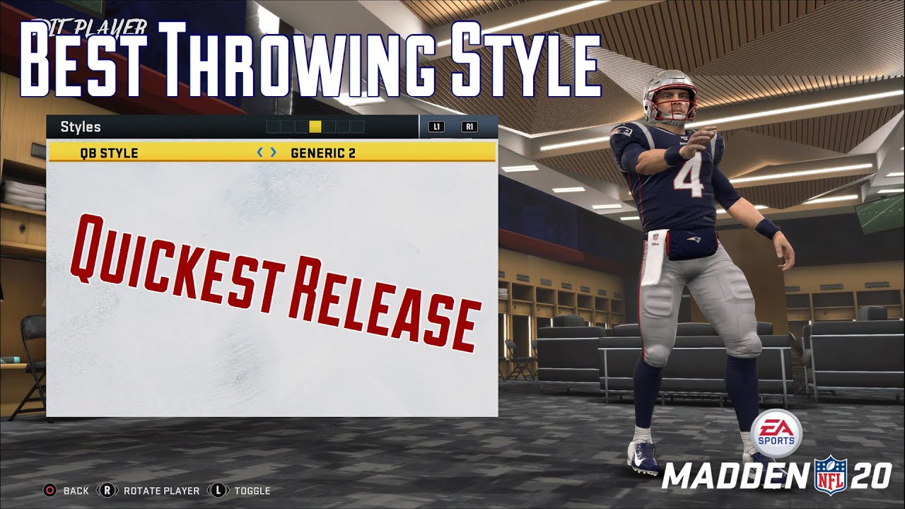The Best Throwing Style In Madden 20!