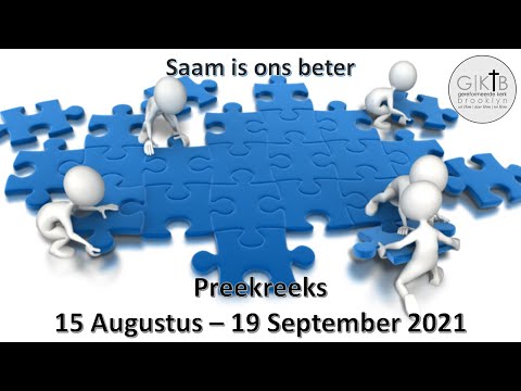 Jacques Tredoux - Wees lief vir mekaar met die liefde van Jesus