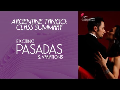 Paradas & pasadas (Argentine tango class summary) @Tanguitoacademy @PDuarteTango