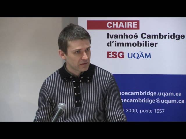 Acfas 2016: Colloque 497 en immobilier – Arnaud Simon, Université de Paris Dauphine (Paris 9) et Yasmine Essafi