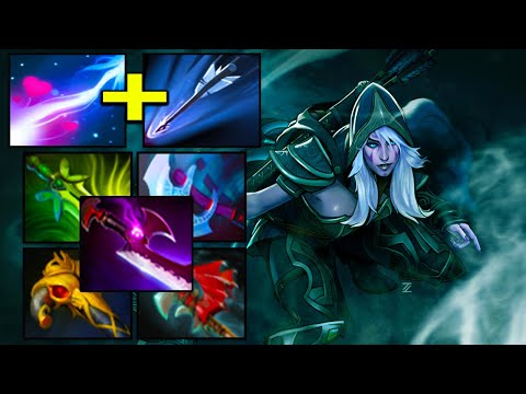 DROW RANGER SIGNATURE CARRY AND DISGUSTING CARRY - PRO PLAY