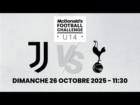 U14 JUVENTUS – TOTTENHAM (dimanche 11h30)