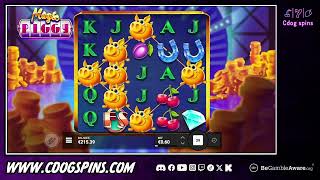 MAGIC PIGGY - BIG WIN IN HOW MANY SPINS?! | Cdog Spins | #bigwin #slots #casino #streamer
