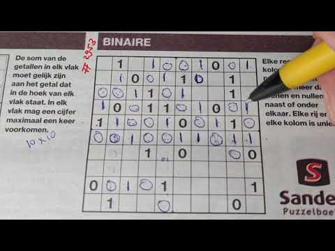 Killer, Binary or Medium, choose one! (#2953) Binary Sudoku. 06-16-2021 part 1 of 3