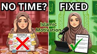 How to Build a Productive Life | Islamic Time Management Secrets for Muslims & English Learners