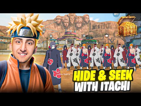 Hide & Seek In New Naruto Event    New Itachi Bundle Vs 49 Noobs [A_s Gaming] - Free Fire India - YouTube
