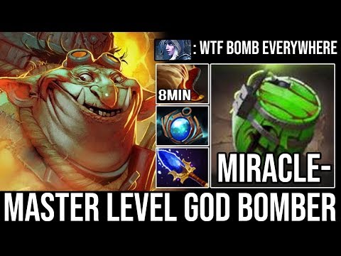WTF Bomb Everywhere!!! Master Level God Miracle Techies Ez Counter Drow Ranger Carry NEXT LVL DotA 2