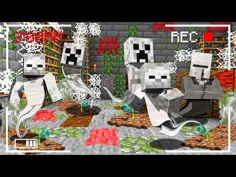 AA12 - If You See GHOSTS Inside Your House, RUN AWAY FAST!! (Minecraft)