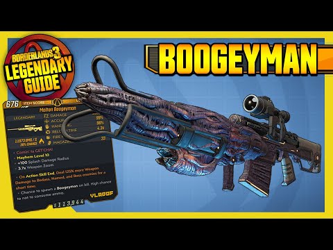 Borderlands 3 | BOOGEYMAN | ARMS RACE | Legendary Item Guide