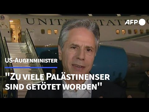 USA: "Viel zu viele Palästinenser sind getötet worden" | AFP