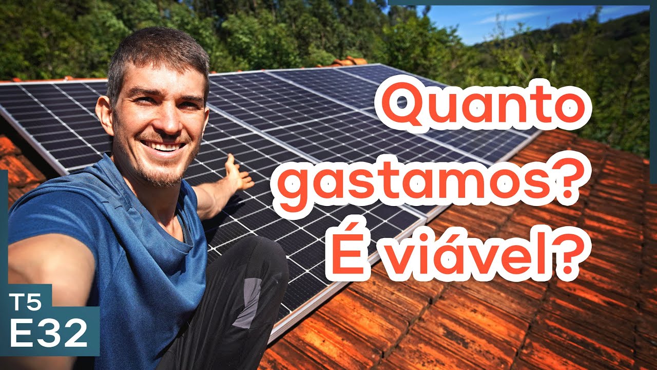 Tudo sobre o nosso sistema de energia solar na roça
