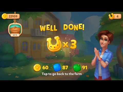 Farmscapes Gameplay Level 123 - No Booster