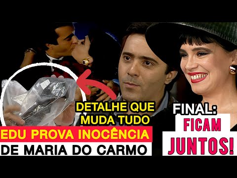 FINAL RAINHA DA SUCATA: Edu PROVA INOCÊNCIA de Maria do Carmo que RECUPERA ações e TERMINAM JUNTOS!