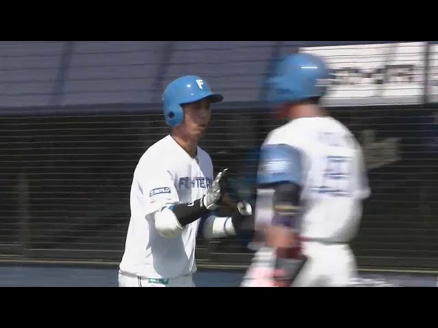 【ファーム】反撃の狼煙を上げる!! ファイターズ・古川裕大 第5号2ランホームランを放つ!!  2023年6月29日 北海道日本ハムファイターズ 対 千葉ロッテマリーンズ