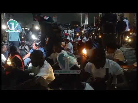 Watch: NPP Supporters Pray For Chairman Wontumi At Asokwa Vigil