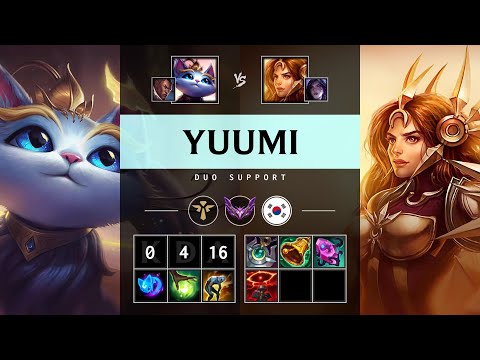 Yuumi Support vs Leona - KR Master Patch 25.11