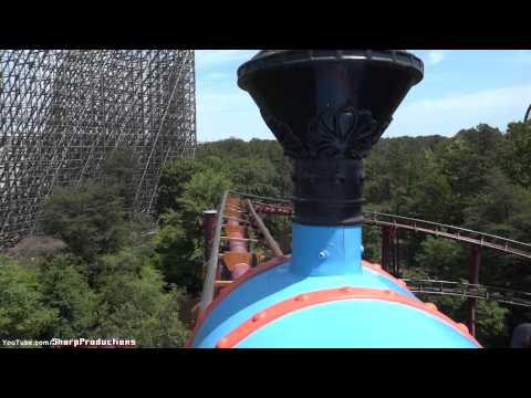 Runaway Mine Train (On-Ride) Six Flags Great Adventure