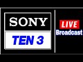 How can watch sony ten 3 live streaming online from your phone