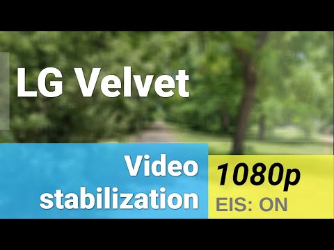 LG Velvet 1080p 30fps Steady cam mode video stabilization sample - 1x, ultra wide angle camera