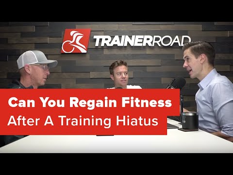 Can you regain fitness after a training hiatus?