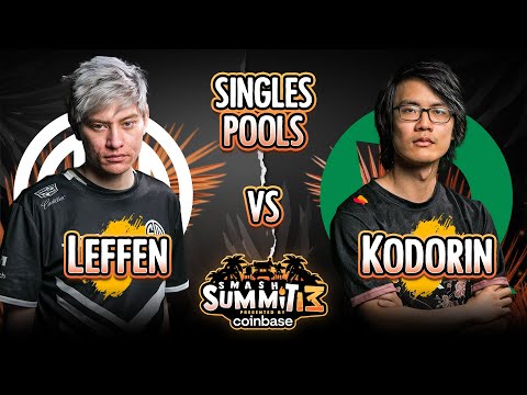 Leffen vs KoDoRiN - Singles Pools: Group C - Smash Summit 13 | Sheik vs Marth